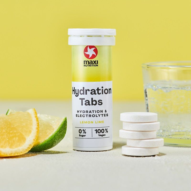 Maxi Nutrition Hydration Tabs Lemon Lime 40G-6s