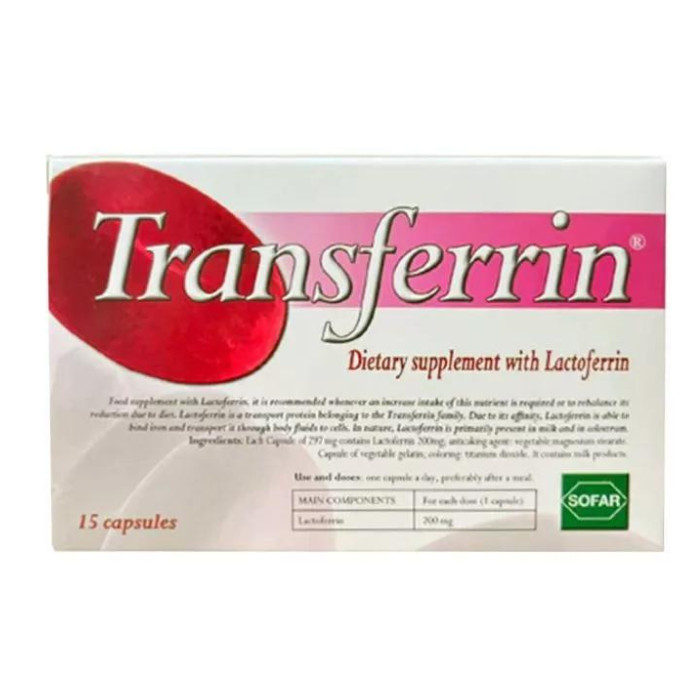 Buy Transferrin 200mg Cap 15s online at best price in the UAE | Life ...