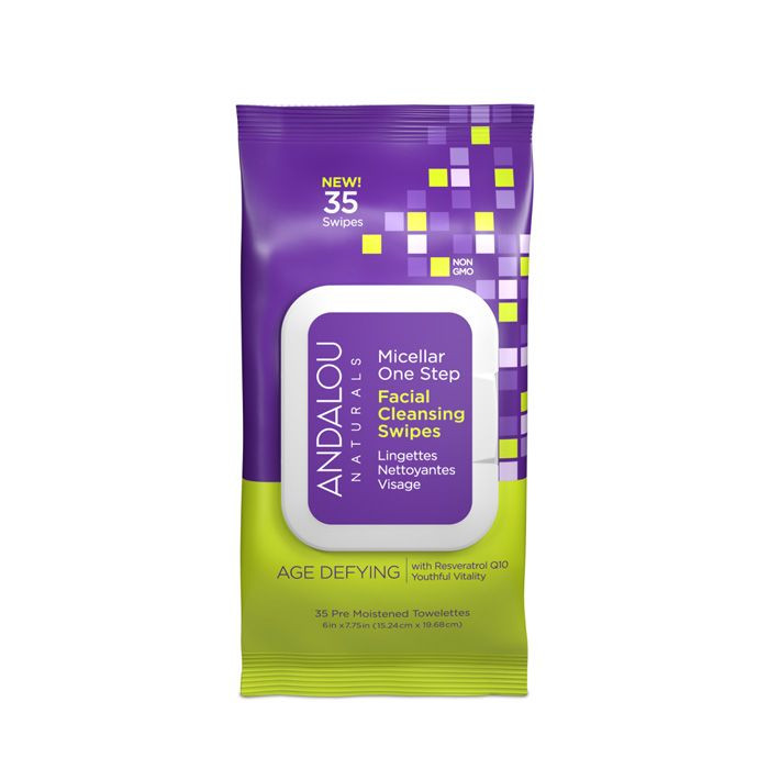 Andalou Age Defying Micellar Facial Swipes 35 Count