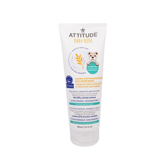 Attitude Sensitive Baby Body Cream Daily Moisturizer 200 ml