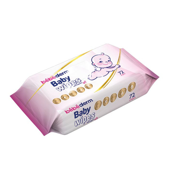 Buy Bebederm Baby Wet Wipes Fragranced 72 Wipes Premium online at best price in the UAE Life