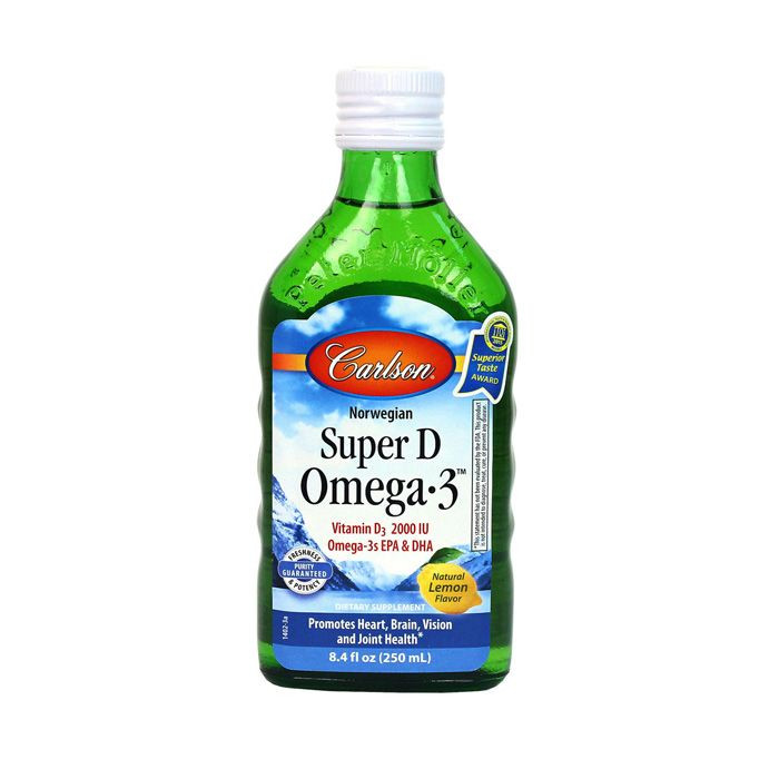 Carlson Super D Omega 3 Liquid 250ml