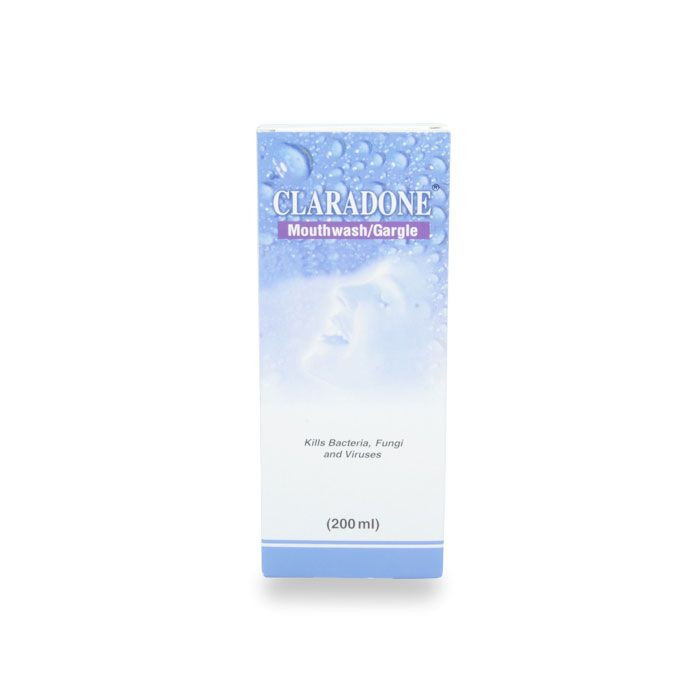 Buy Claradone Mouthwash/Gargle 200ml online at best price in the Saudi