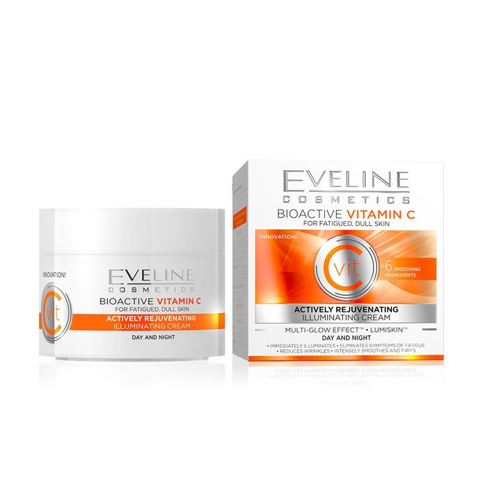 Eveline Bioactive Vit C Actv Rejuv Day & Night Cream 50ml packaging