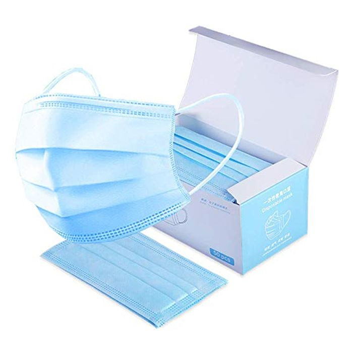 Standard 3Ply Disposal Face Mask 50’S