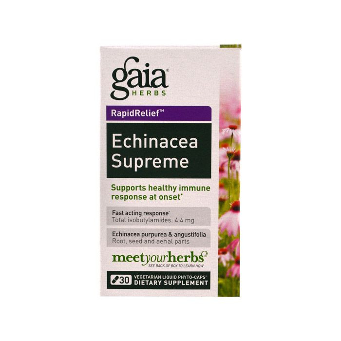 Buy Gaia Herbs Echinacea Supreme 30 Capsules Life Pharmacy