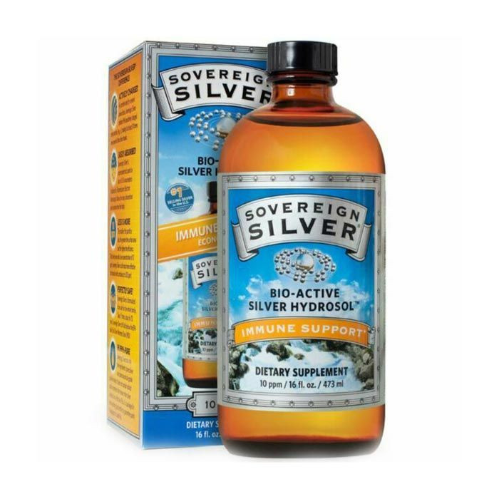 Buy Sovereign Silver Daily+ Immune Support 10ppm 16oz online at best price in the UAE Life