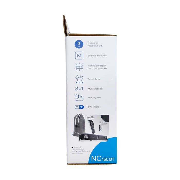 Microlife Nc 150 Bluetooth Non Contact Thermometer 