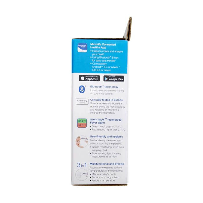 Microlife Nc 150 Bluetooth Non Contact Thermometer 