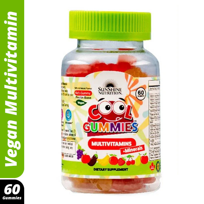 Sunshine Nutrition Cool Gummies I Vegan Multivitamins I Life Pharmacy
