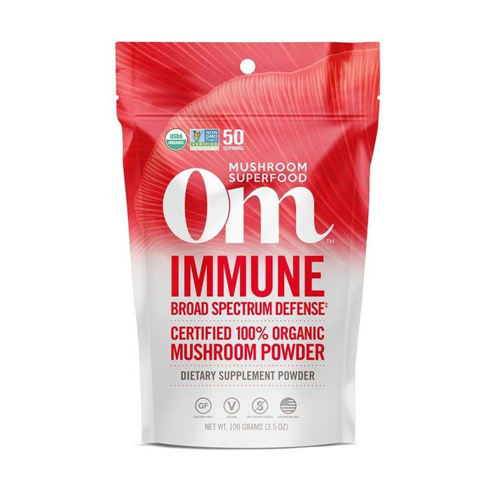 مسحوق الفطر العضوي من Om Immune للدعم المناعي -  100 جم