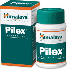 Himalaya Pilex Double Strength Tablets – 60 count bottle