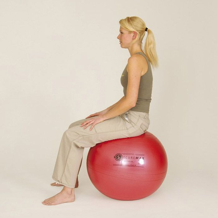 Sissel Securemax Exercise Ball 65Cm Red