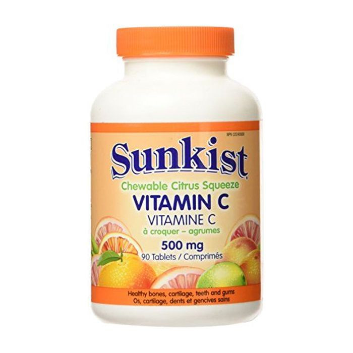 Buy Sunkist Vitamin C 500 mg 90's Life Pharmacy