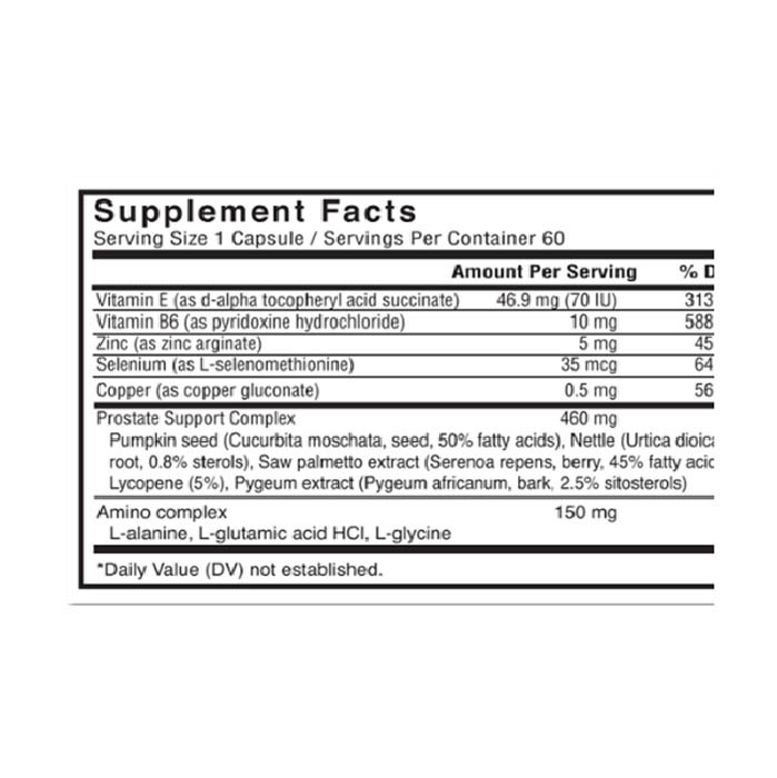 Sunshine Nutrition Prostata Capsules 60's